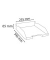 Corbeille à Courrier Bee Blue Safran