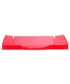 ECOTRAY Corb.à cour.Linicolor framboise