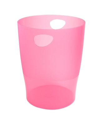 ECOBIN Corb.à papier Linic framboise tra
