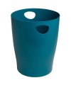 Corb.à papier Ecobin NeoDeco Bleu canard