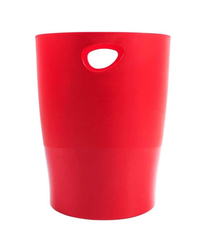ECOBIN Corb.à papier Deco rouge carmin t