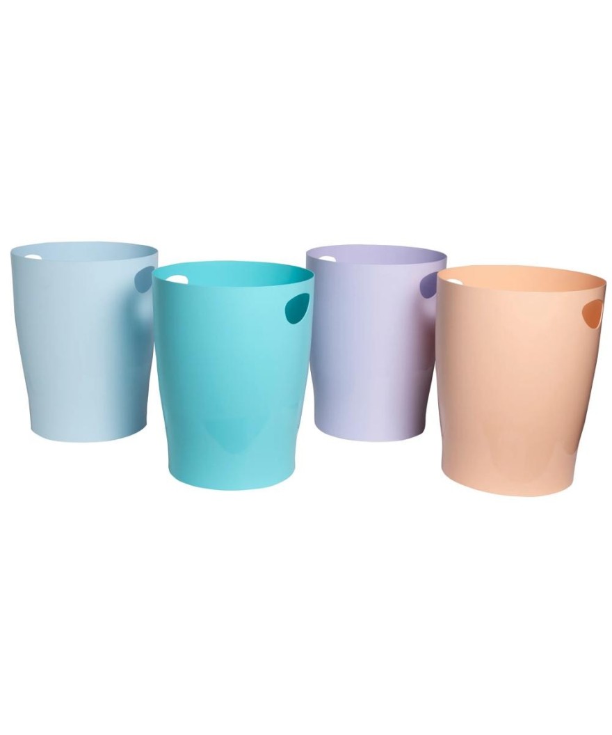 ECOBIN Corbeille à papier Assorti pastel