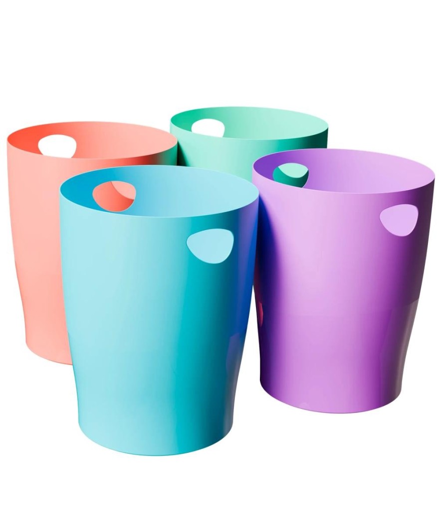 Corbeilleà papier Ecobin Tidy Coul. Ass.