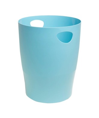 Corb.à papier Ecobin Pop'NCo Cyan