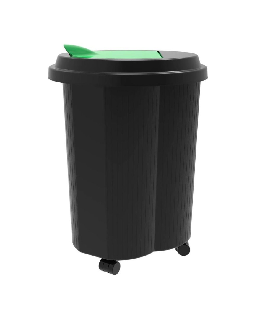 Poubelle TRI-BIN 50L Noire