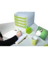 Pot à cray.PEN-CUBE Chromlin vert anis t