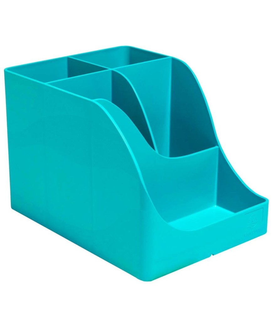 Pot à crayons Pen Wave Pop'NCo Cyan