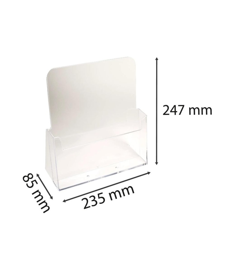 Distributeur format A4 1 case cristal