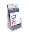 Distributeur format A4 3 cases cristal