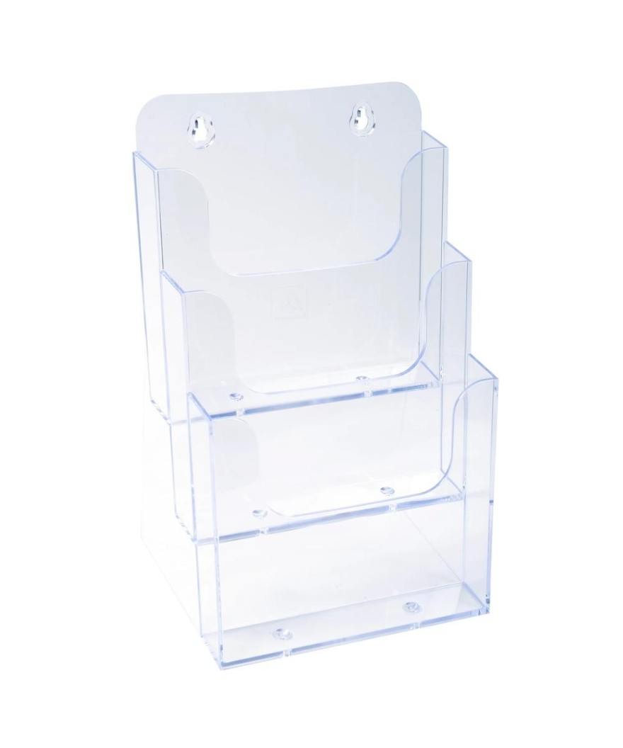 Distributeur format A5 3 cases cristal