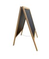 Chevalet bois stop trottoir 53X90cm