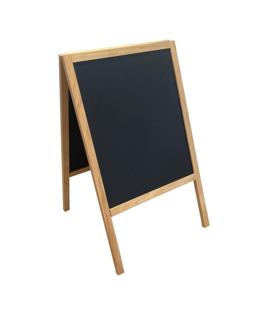 Chevalet bois stop trottoir 53X90cm
