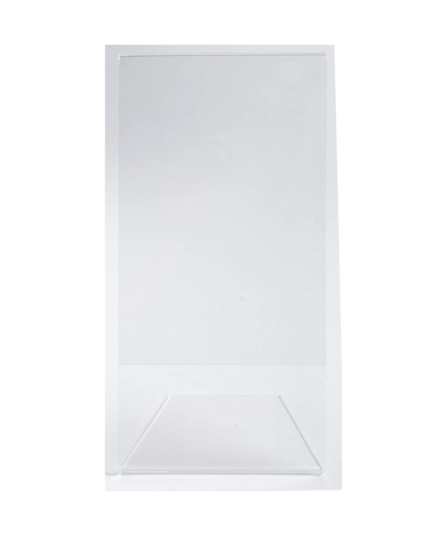 Porte-visuel incliné DL cristal