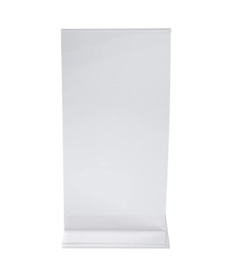 Porte-visuel droit vertical DL cristal