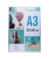 Cadre photo aluminium A3