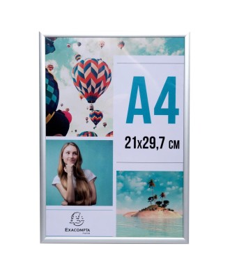 Cadre photo aluminium A4