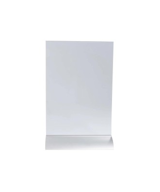 Porte-visuel vertical socle aluminiumA5