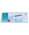 Lot de 10 porte-noms 150x55mm (A6 plié)
