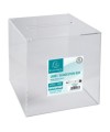 Urne transparente avec couvercle 21 cm