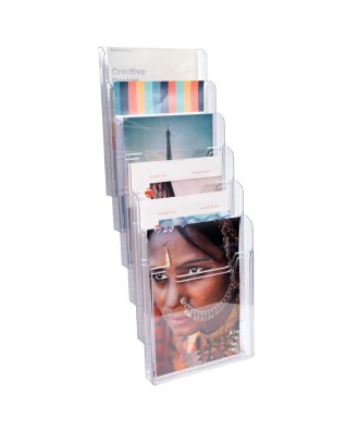 Trieur A4 vertic monté 6 cases cristal
