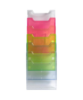 Trieur mural A4 vertical (6) arlequin tr