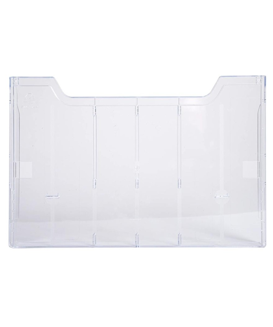 Elément simple trieur A4 horiz cristal