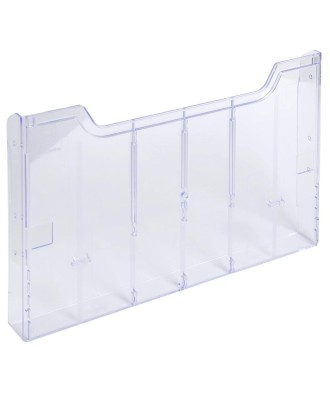 Elément simple trieur A4 horiz cristal