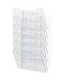 Trieur A4 horiz monté 6 cases cristal