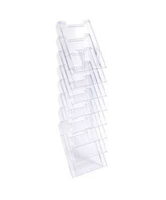 Trieur A4 vertic monté 8 cases cristal