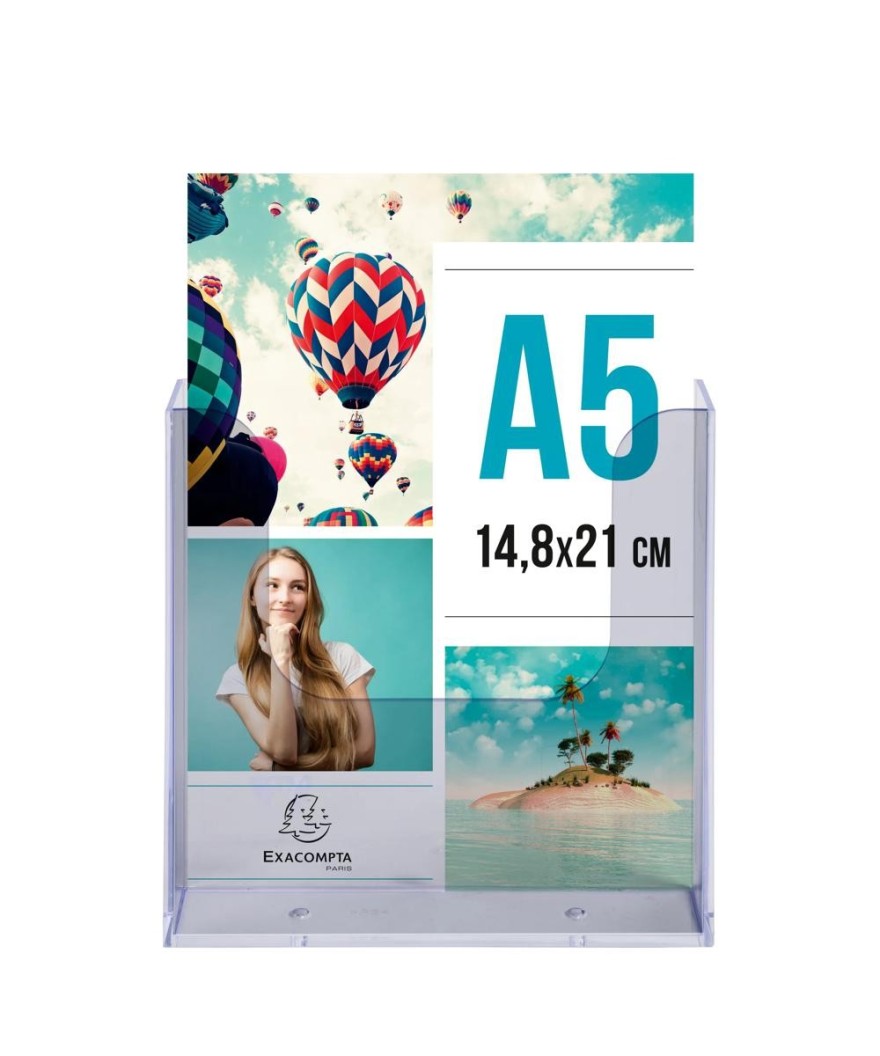 Box mural A5 vertical Office cristal