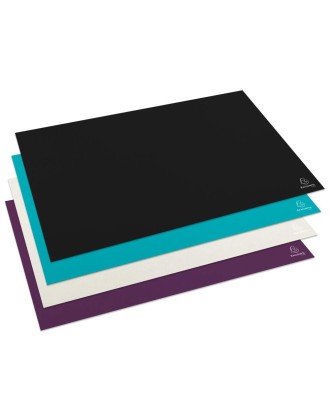 Sous-main carton Titane 575x375mm ass