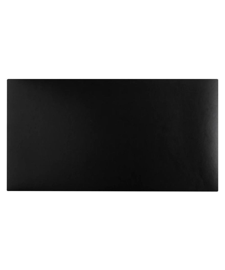 Sous-main souple PU 35x60cm noir/rouge