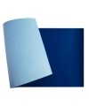 Sous-Main PU Bleu clair/Marine 40x80cm