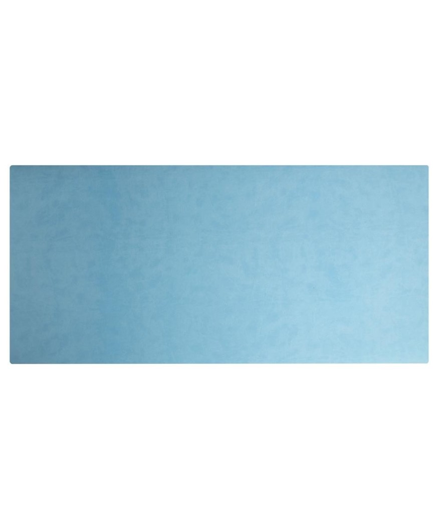 Sous-main souple PU 43x90cm marine/ciel