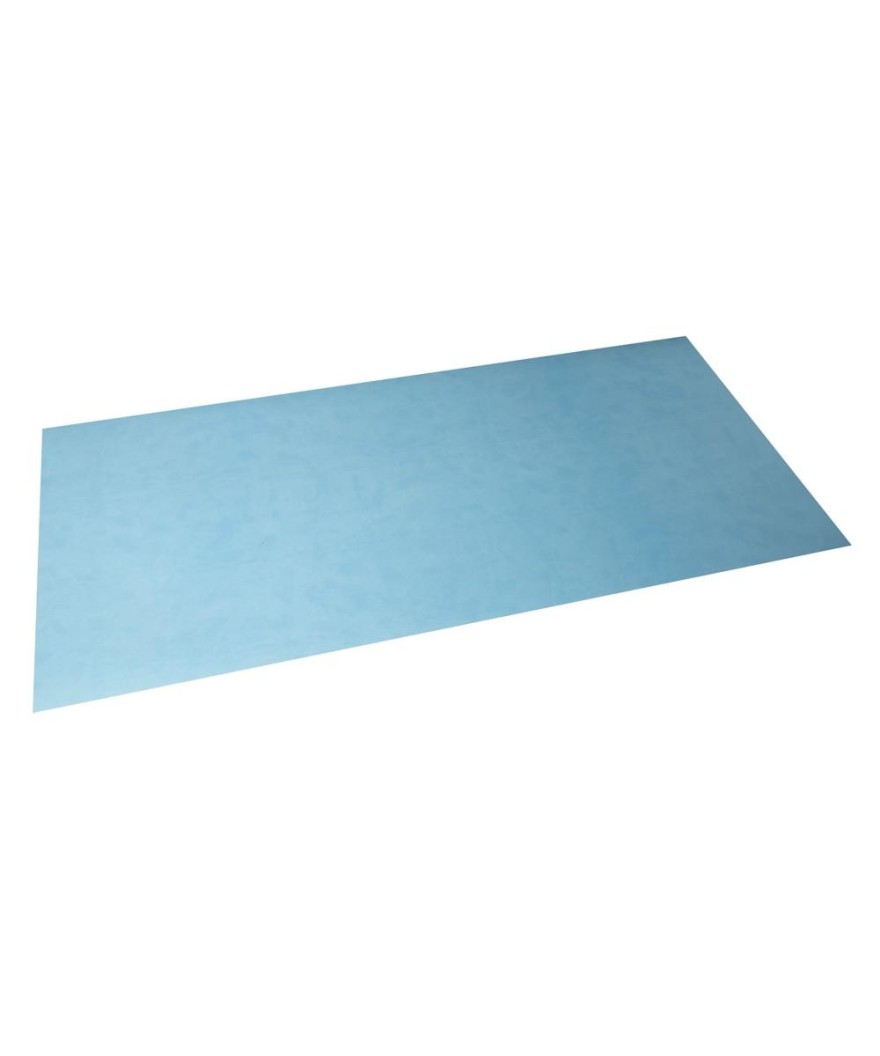 Sous-main souple PU 43x90cm marine/ciel