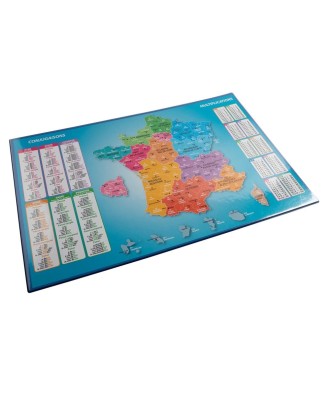Sous-main rigide PVC 37,5x57,5cm France
