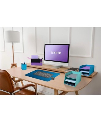 Sous-Main feutrine Teksto 50x65 Turquois