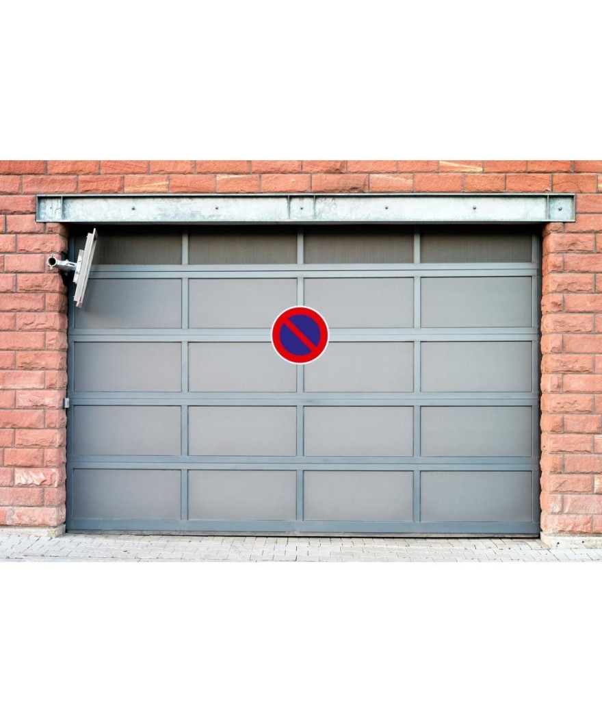 Pann. adh. interdiction stationner 30cm
