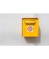 Panneau No pub PVC 10x10cm