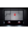 Panneau Sens interdit PVC 20 cm