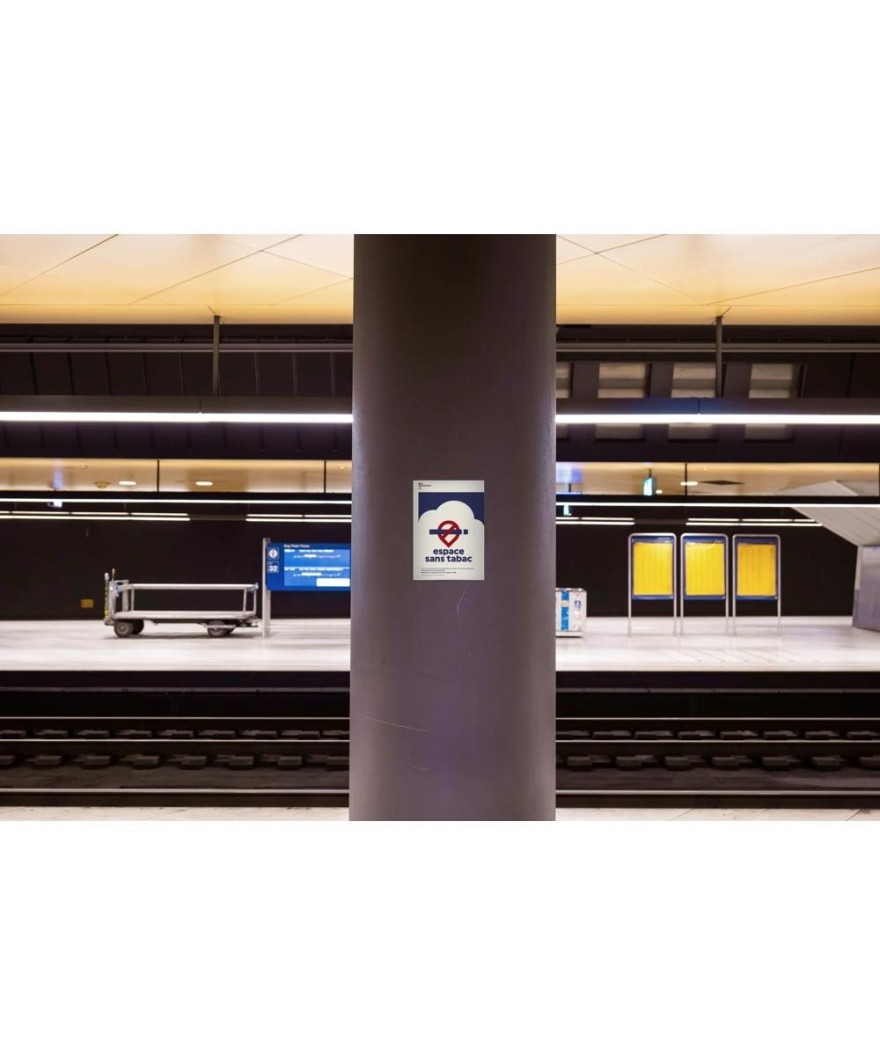 Panneau PP Espace sans tabac A5 FR