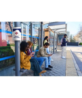 Panneau Espace sans tabac - abords A4 FR