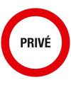 Panneau Privé  30 cm FR