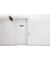 Plaque adhésive Toilettes dame/homme FR