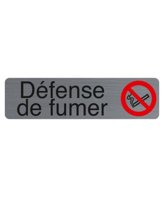 Plaque adhésive Défenser de fumer FR