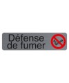 Plaque adhésive Défenser de fumer FR
