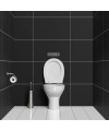 Plaque rien jeter dans ces wc FR