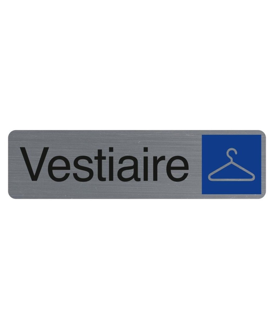 Plaque adhésive Vestiaire FR