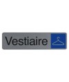 Plaque adhésive Vestiaire FR