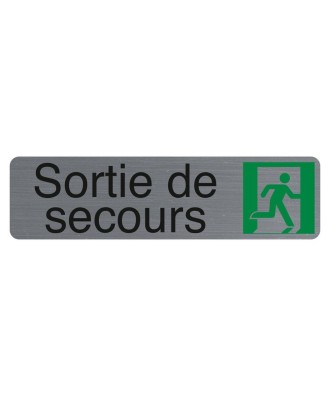Plaque adhésive Sortie de secours FR
